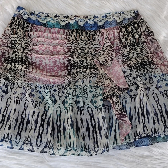 Ramy Brook Estee Skirt 100% Silk NWOT - Picture 2 of 8